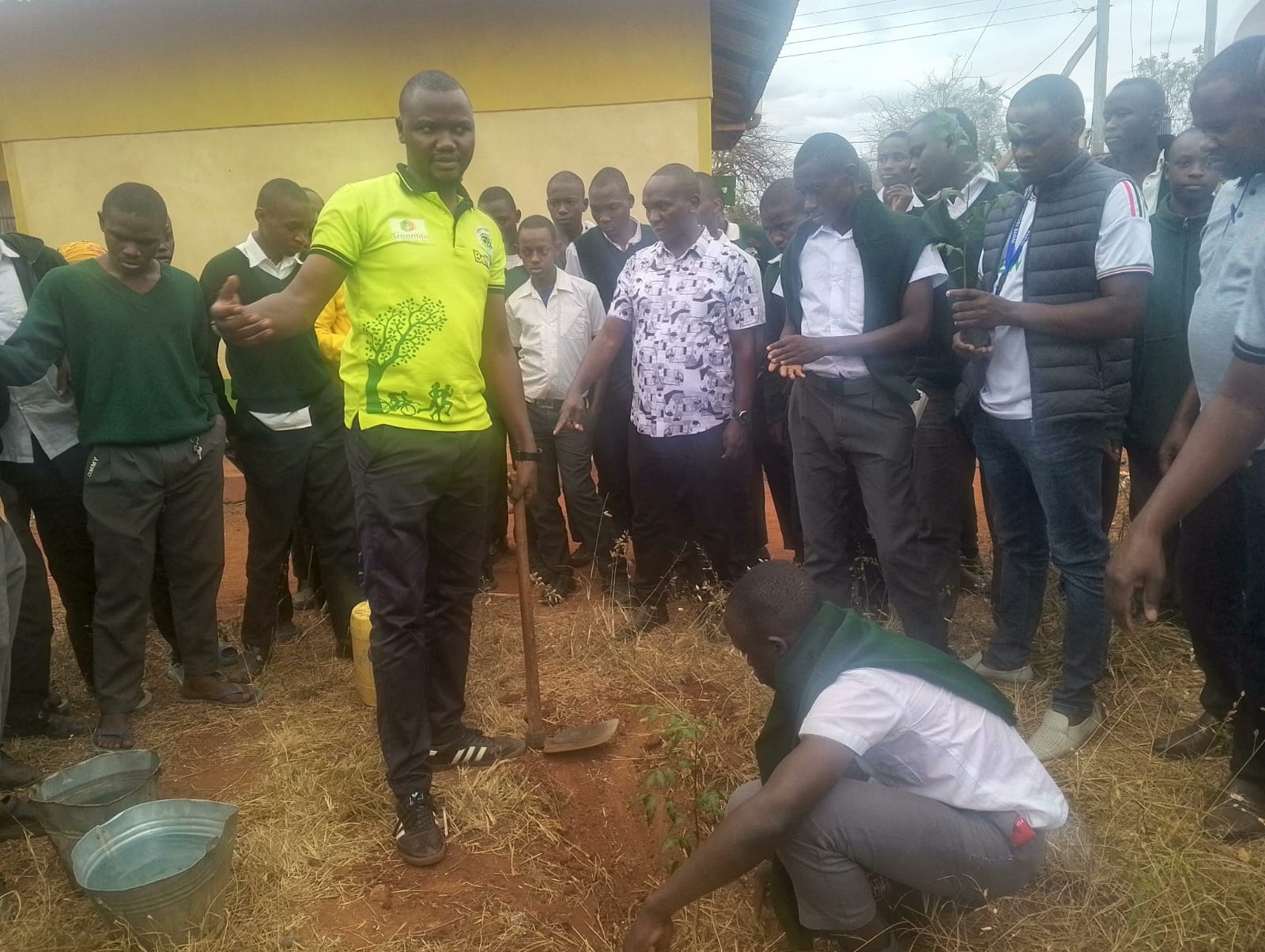 Youth-led community tree planting
