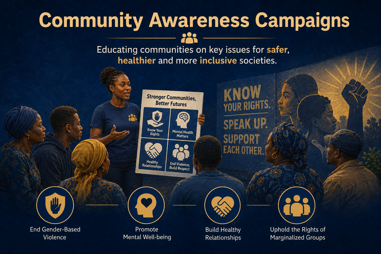 Community dialogue session