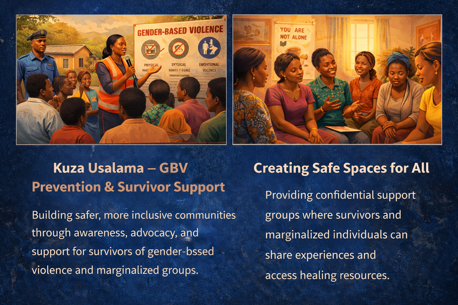 Support group meeting